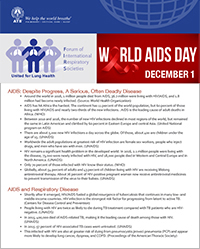World AIDS Day Fact Sheet