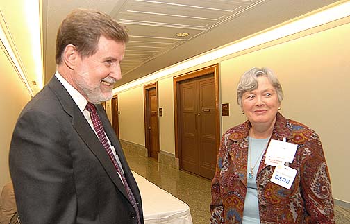 Judith Simpson, RN & Dr. Samuel Wilson