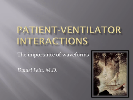 patient ventilator interactions