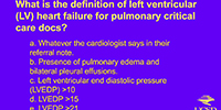 A Pulmonologists View of Biventricular Heart Failure: How left heart failure leads to right heart failure