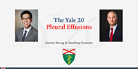 Yale 20: Pleural Effusions